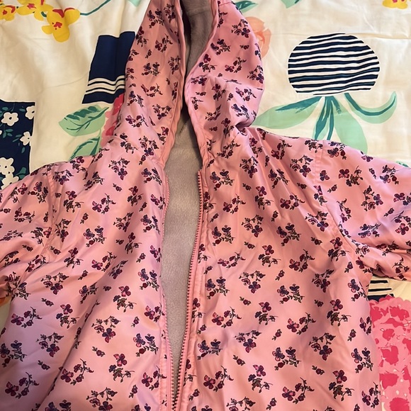 Pink (floral), Purple reversible jacket - Picture 5 of 5